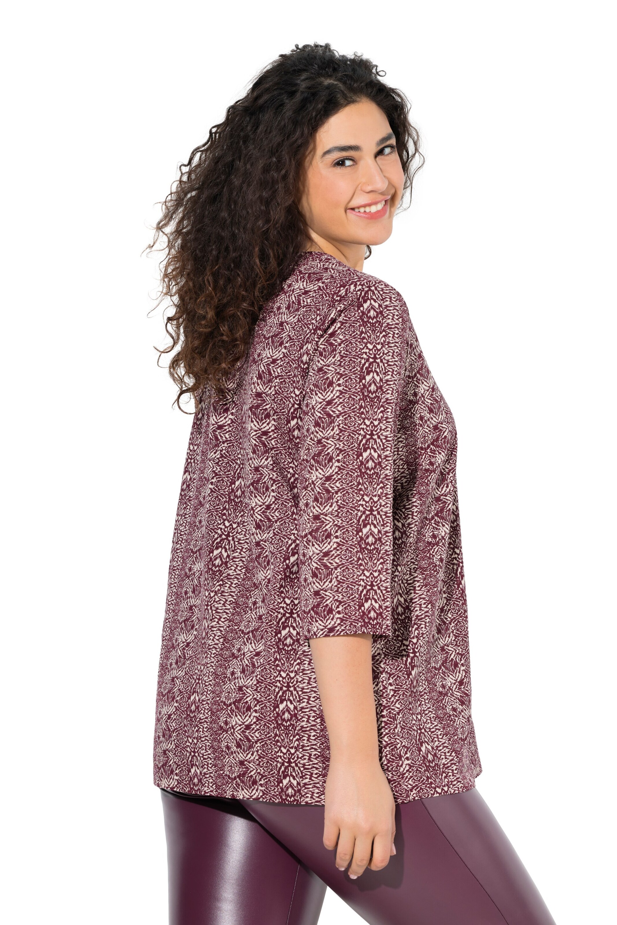 Ulla Popken Shirt in Rood