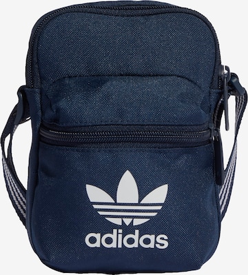 ADIDAS ORIGINALS Чанта за през рамо тип преметка 'Adicolor Classic Festival' в синьо: отпред