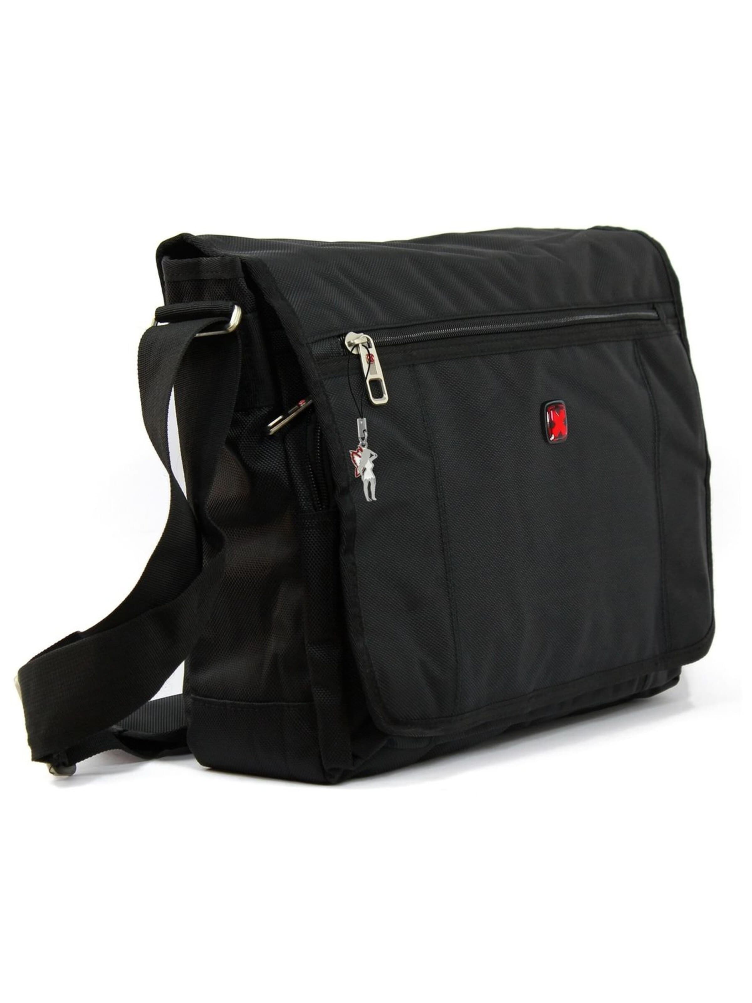 Travel N Meet - Bolso de hombro en negro