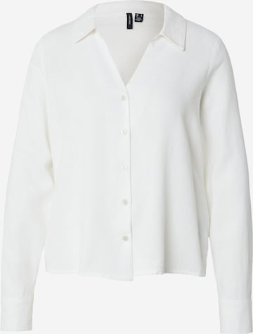 balts VERO MODA Blūze 'VMMYMILO': no priekšpuses