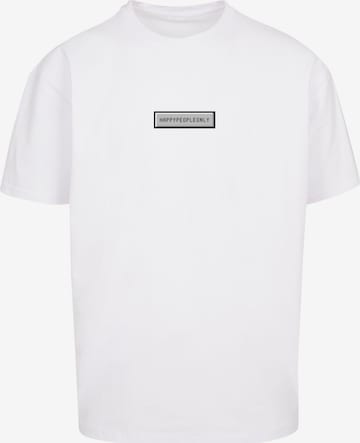 F4NT4STIC Shirt 'SIlvester Party Happy People Only' in White: front