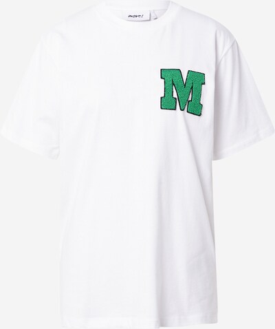 Moves T-Shirt in grün / weiß, Produktansicht
