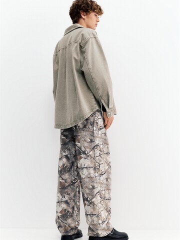 Veste mi-saison Pull&Bear en gris