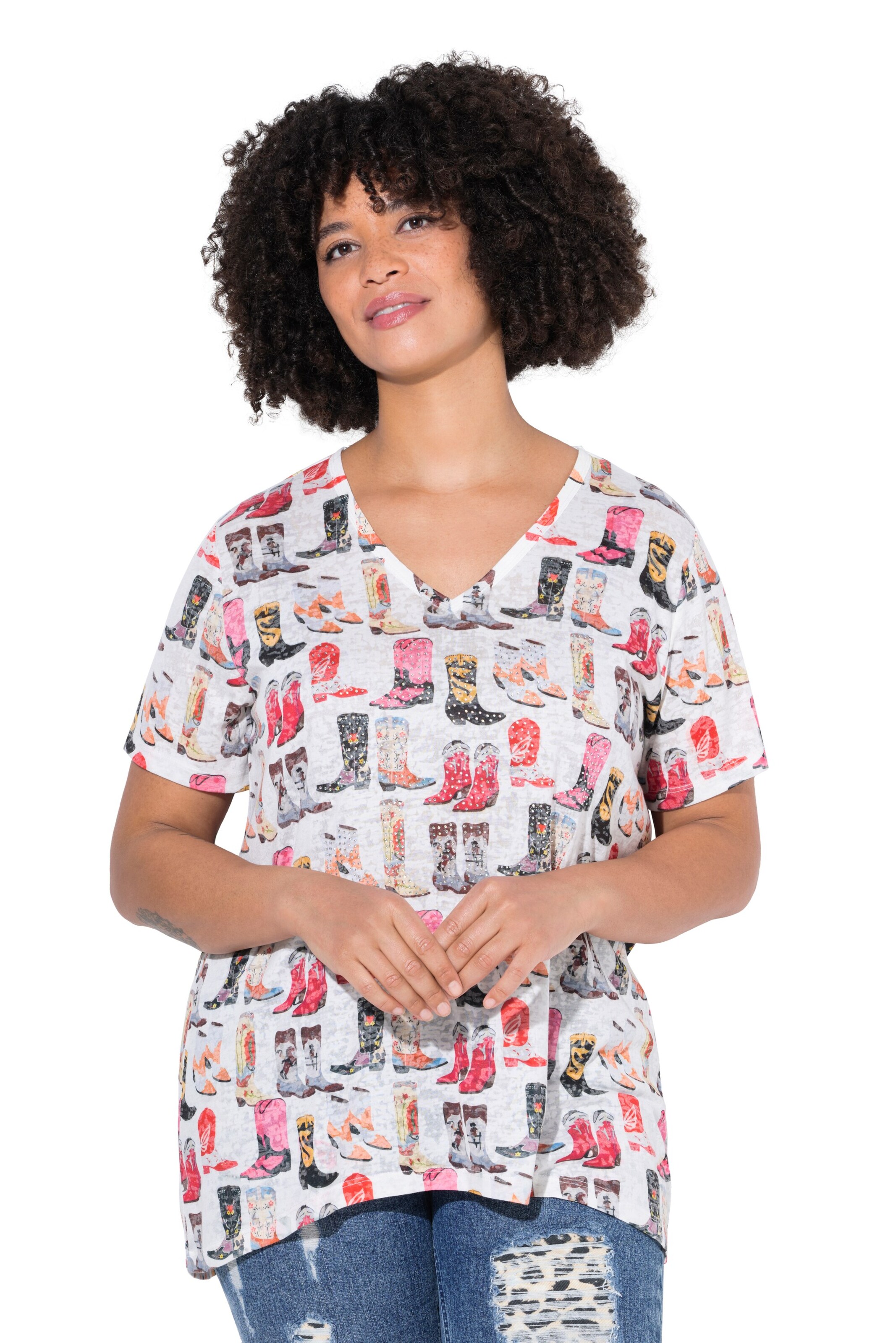 Angel of Style Shirt in Wit: voorkant