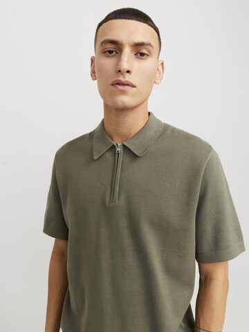 JACK & JONES - Camisa 'JPRBLAMILANO SPRING' em verde