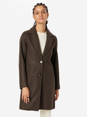 ONLY Between-Seasons Coat 'Carrie' in Brown: front