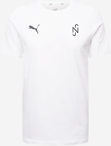 PUMA Funkcionalna majica 'Neymar' | bela barva: sprednja stran