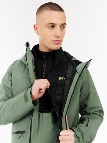 PROTEST Athletic Jacket 'PRTDUTY' in Green