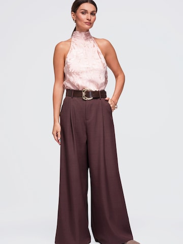 Ombre Regular Hose‌‌‌‌‌‌ in Braun: Vorderseite
