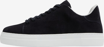 SELECTED - Zapatillas deportivas bajas 'DAVID' en azul: frente