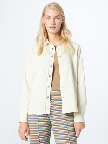 Karen Millen Блузка в Бежевый: спереди