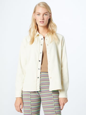 Karen Millen Blus i beige: framsida