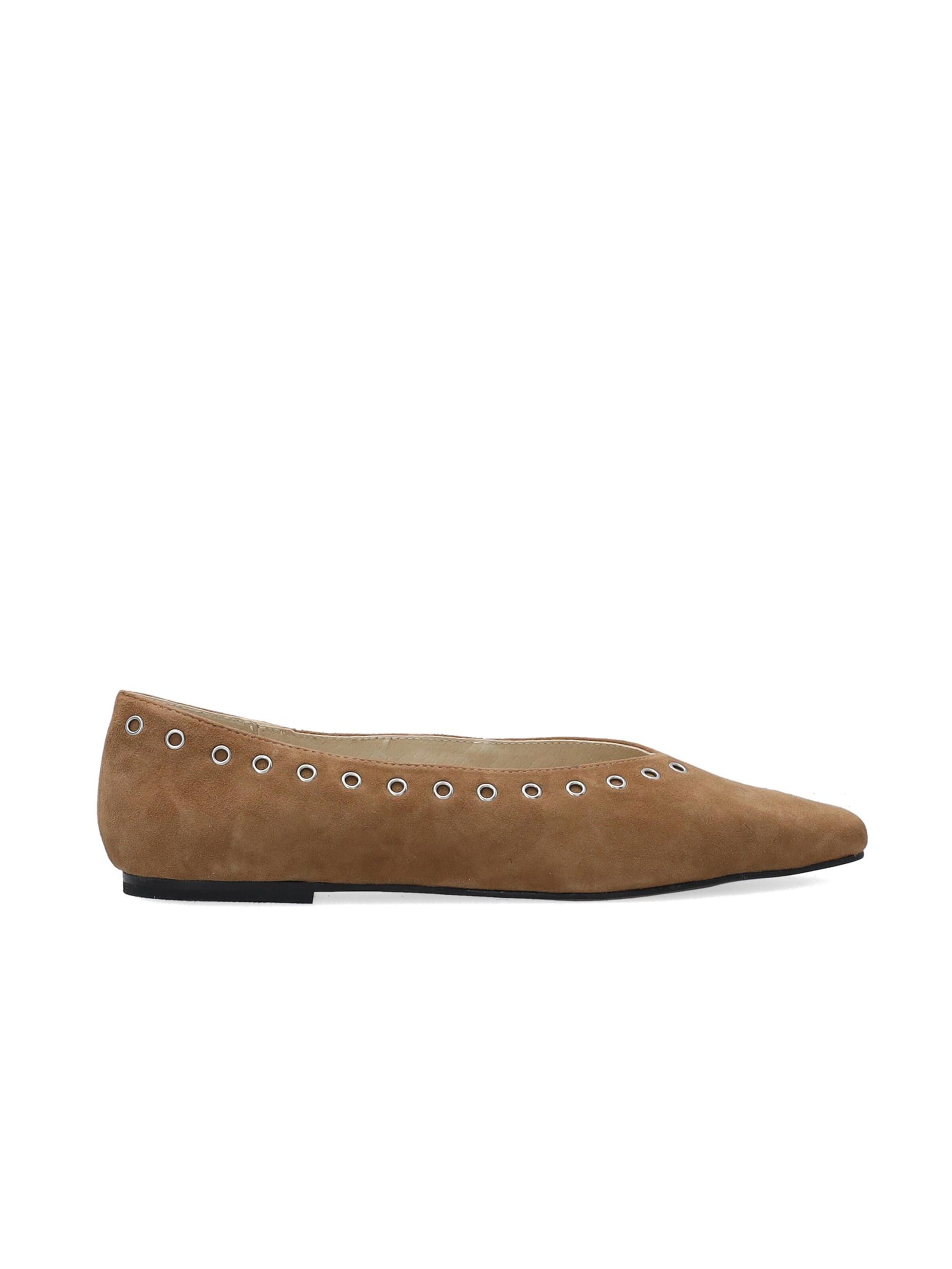 VENEZIA Ballet Flats in Brown
