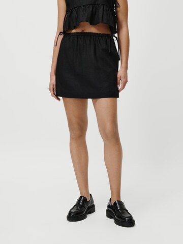 LeGer by Lena Gercke Φούστα 'Lillian' σε μαύρο: μπροστά