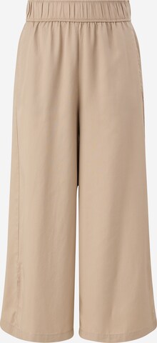 comma casual identity Wide Leg Hose in Beige: predná strana