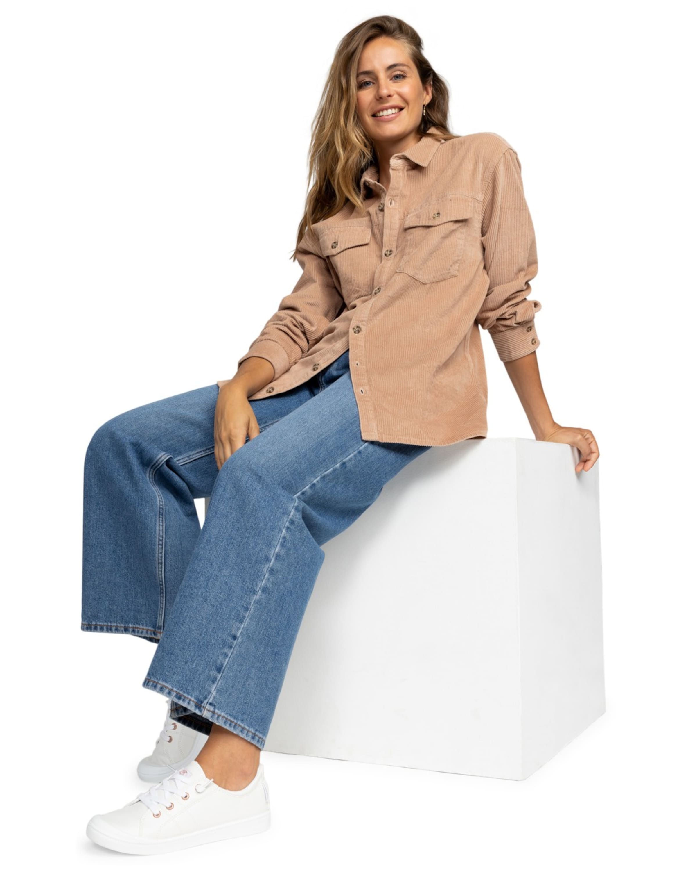 Baskets basses 'Bayshore Plus' ROXY en blanc