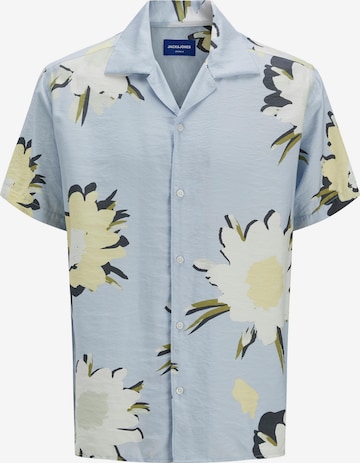 Comfort fit Camicia di Jack & Jones Junior in blu: frontale