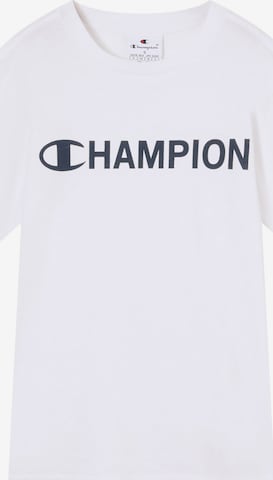 Tricou de la Champion Authentic Athletic Apparel pe alb: față
