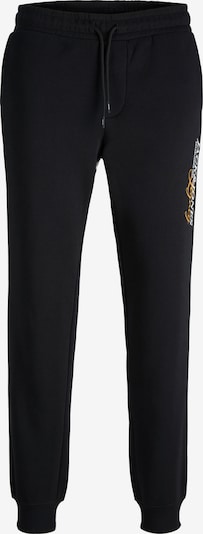 JACK & JONES Pantalon 'JPSTGORDON' en 29-30 en jaune foncé / noir / blanc, Vue avec produit