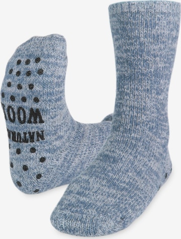 Circle Five Socks in Blue: front