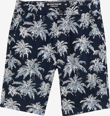 Pantalon chino TOM TAILOR en bleu : devant