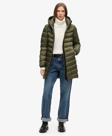 Manteau d’hiver 'Fuji' Superdry en vert