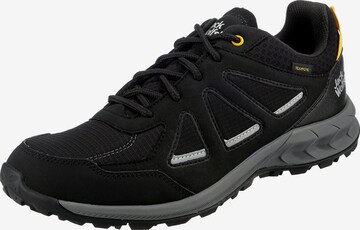 JACK WOLFSKIN - Zapatos bajos ' Woodland 2 Texapore' en negro: frente