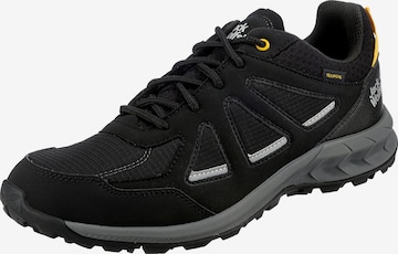 JACK WOLFSKIN Low shoe ' Woodland 2 Texapore' in Black: front