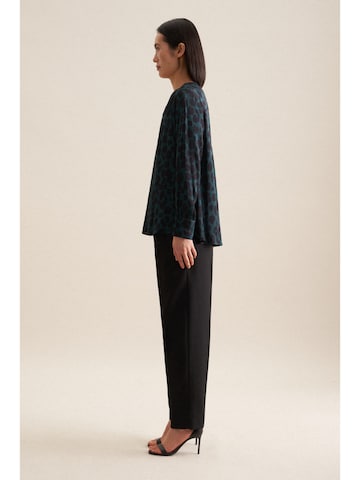 SEIDENSTICKER Blouse 'Schwarze Rose' in Groen