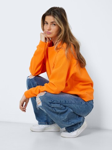 Noisy may Sweatshirt 'Alden' in Orange