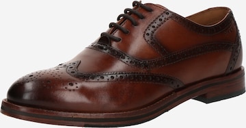 bugatti Nauhakengät 'A1G' värissä ruskea: etupuoli