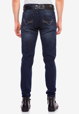 CIPO & BAXX Slimfit Jeans 'All-Star' in Blauw