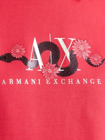 ARMANI EXCHANGE Свитшот 'CNY' в Красный