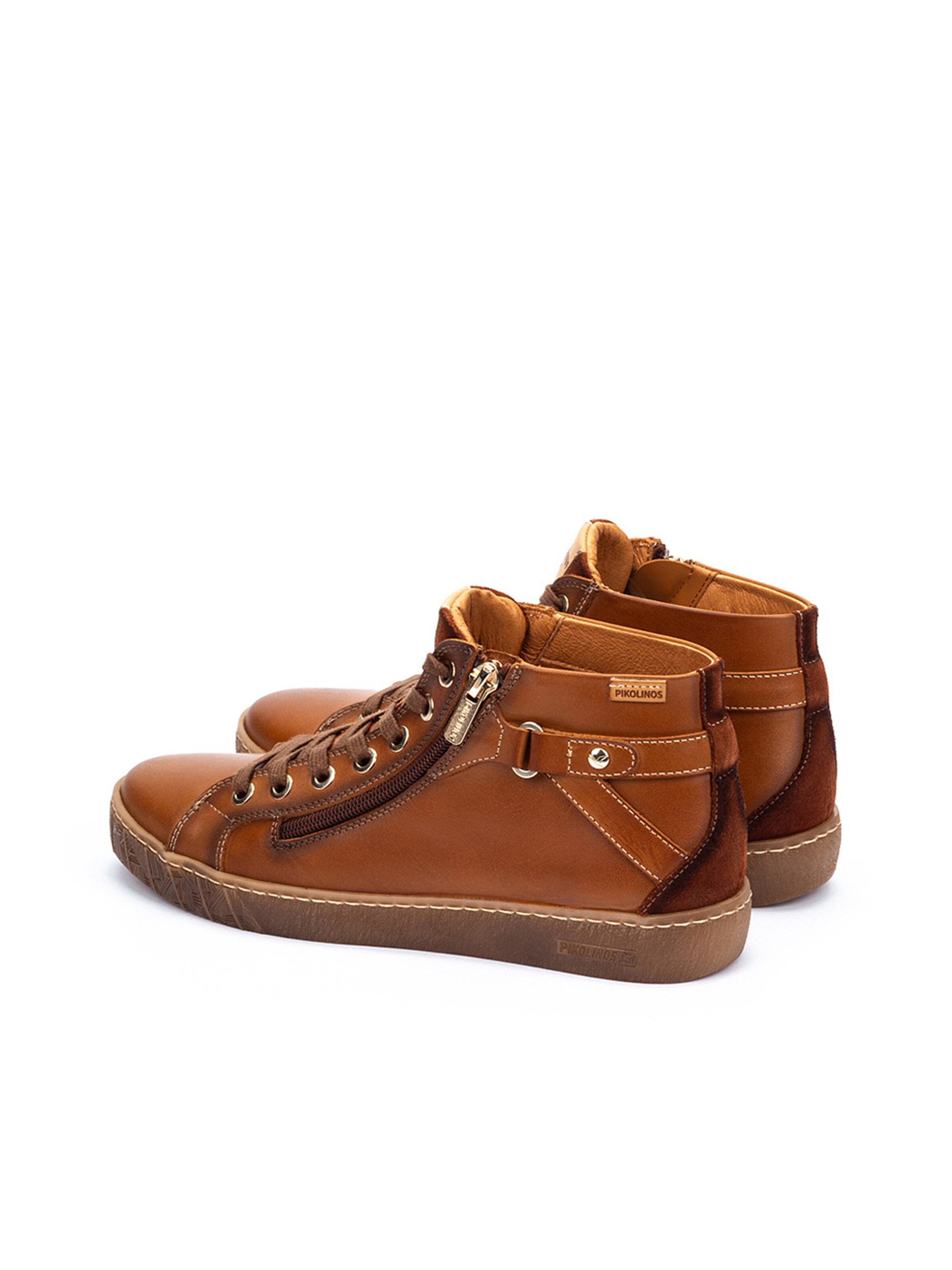 PIKOLINOS Sneakersy wysokie 'Lanzarote' w kolorze brązowy