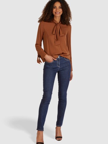 MARC AUREL Skinny Jeans in Blau