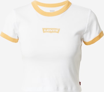 Tricou de la LEVI'S ® pe alb: față