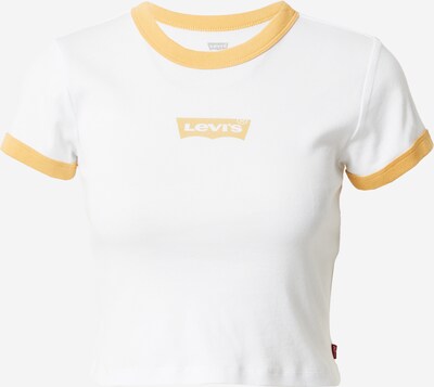 LEVI'S ® T-Shirt in gelb / weiß, Produktansicht