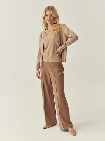 TATUUM Wide Leg Damenhose ZORTE in Braun