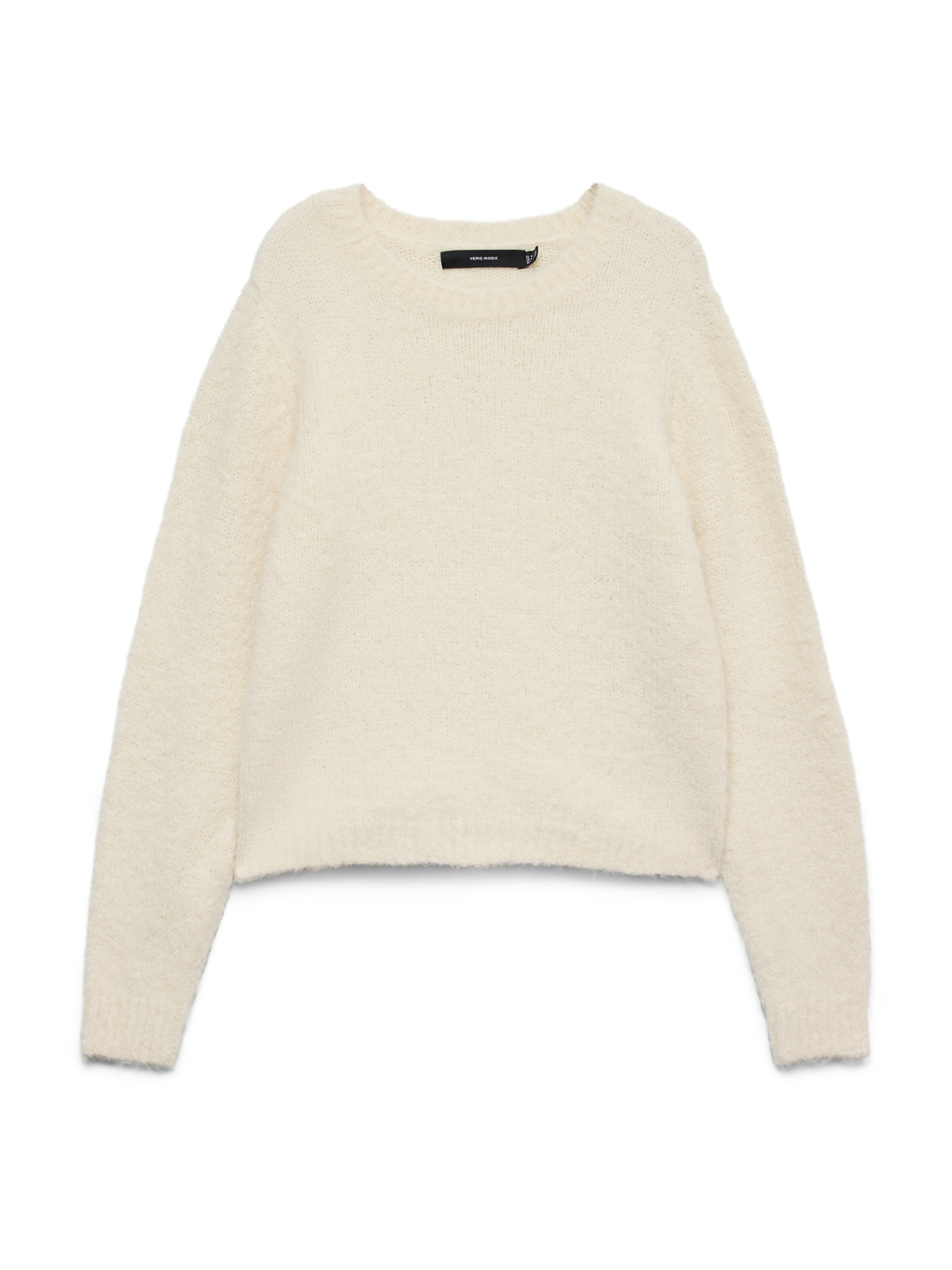 Vero Moda Curve Свитер 'VMCNovah' в Бежевый: спереди