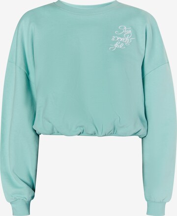 MYMO Sweatshirt 'Keepsudry' in Blue: front