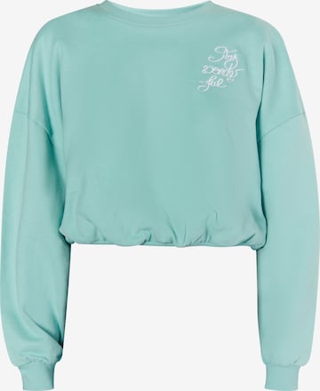 MYMO Sweatshirt 'Keepsudry' in Blauw: voorkant