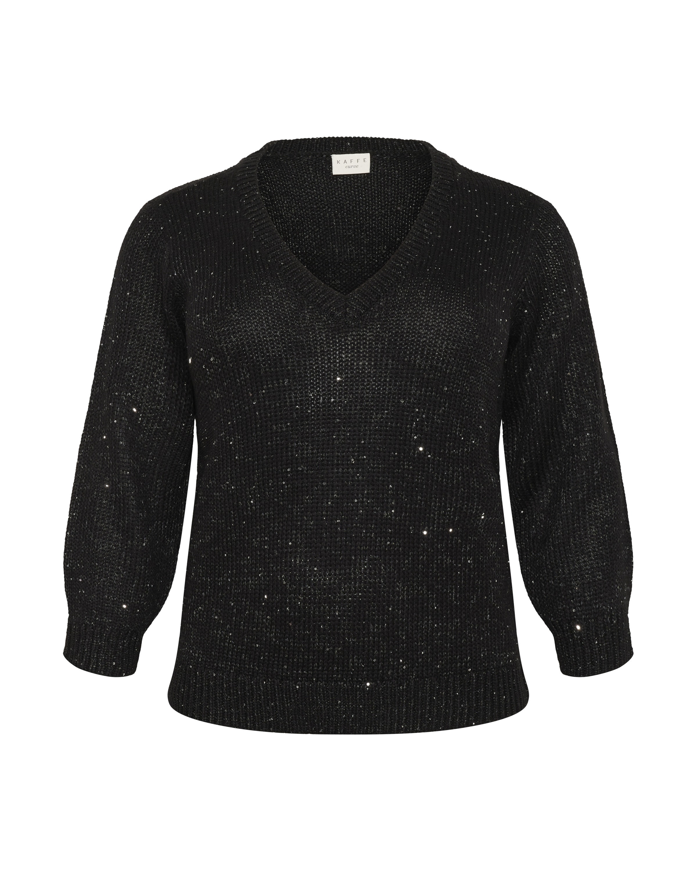 KAFFE CURVE Pullover 'KCShiana' in beige, Produktansicht