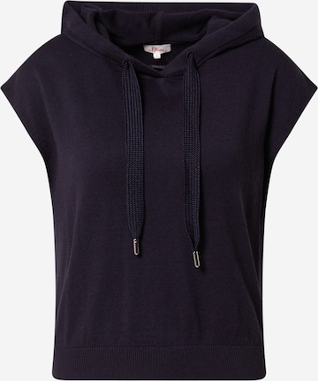 Pull-over s.Oliver en bleu : devant