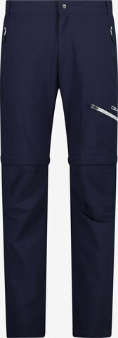 CMP Regular Outdoor Pants in Blue: front