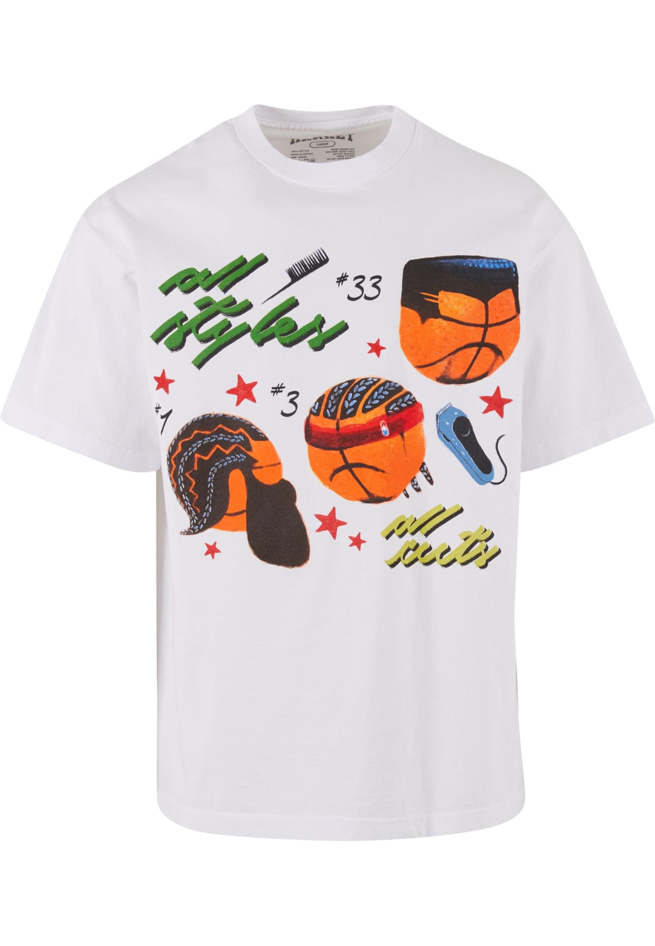 MARKET T-Shirt 'Classic' in Weiß: Vorderseite