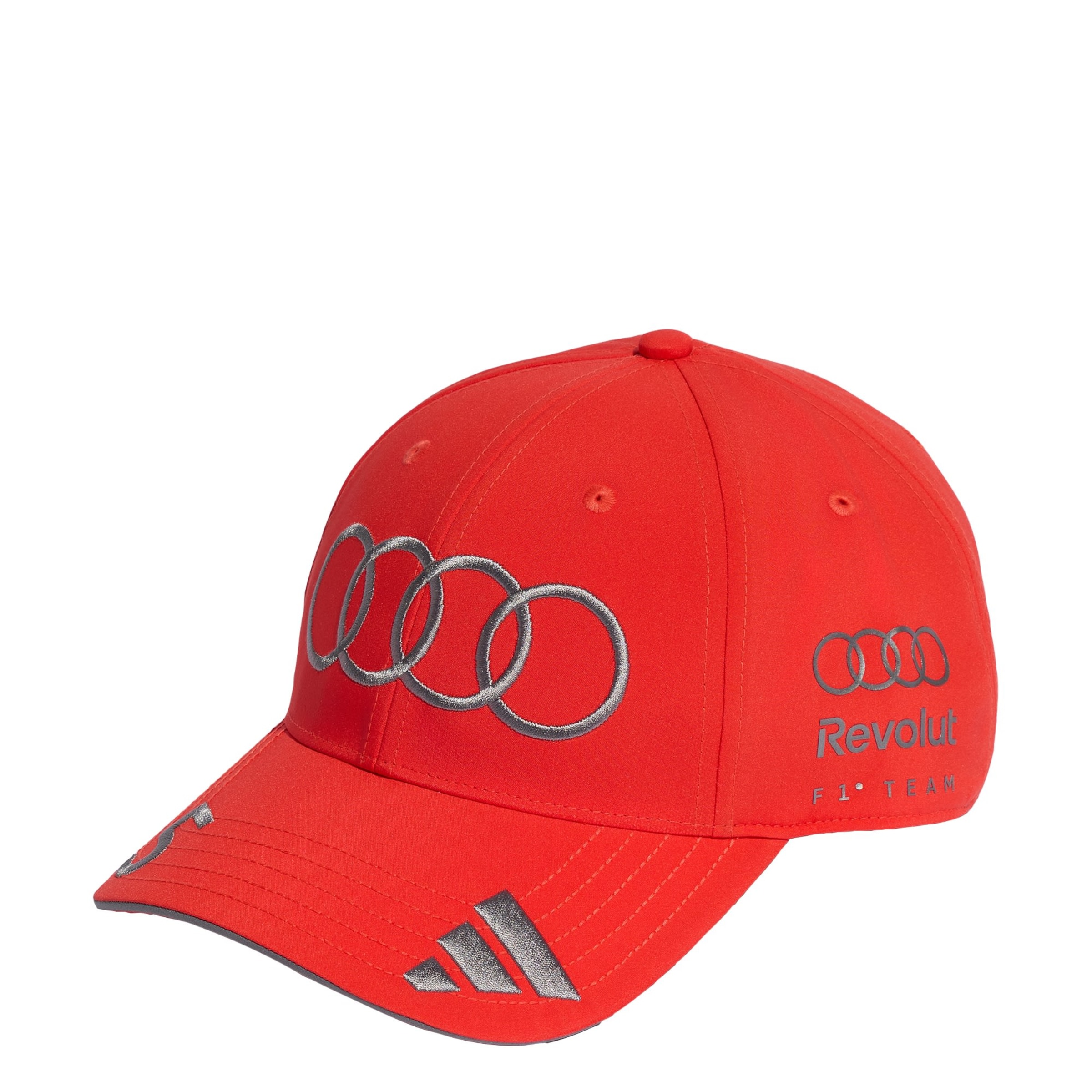 ADIDAS PERFORMANCE Sports cap 'Audi Formula One Team' in Red: front