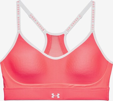 UNDER ARMOUR Sport-BH 'Infinity' in Pink: front