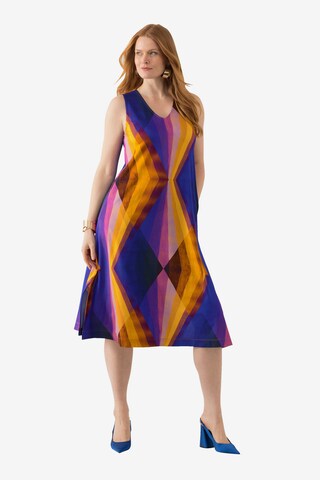 Robe Ulla Popken en mélange de couleurs : devant