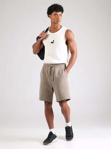HUGO - Loosefit Pantalón 'Dayono' en marrón