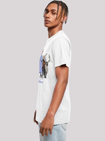 F4NT4STIC T-Shirt 'Disney Frozen 2 Group' in Weiß